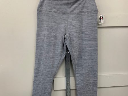 Athletic Leggings Capris By Nike Apparel In Grey, Size: Xl Online Sale