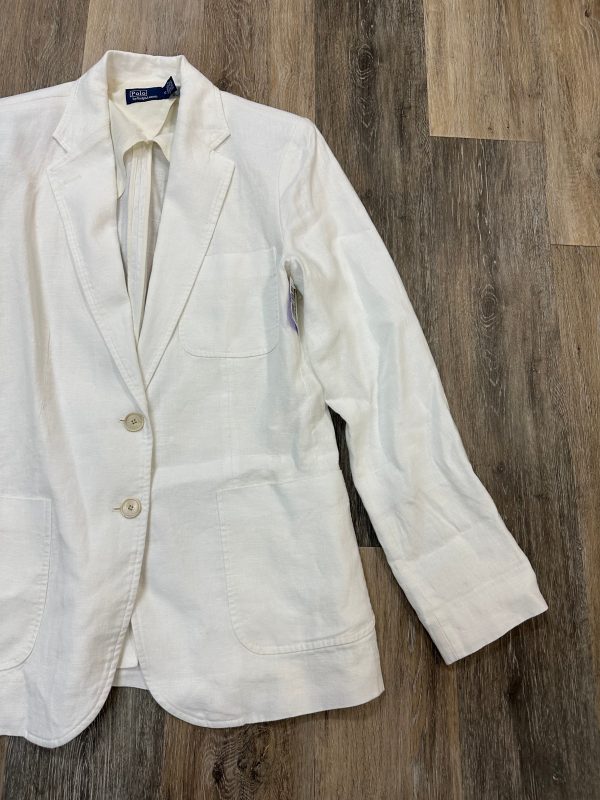 Blazer By Polo Ralph Lauren In White, Size: 12 Online now