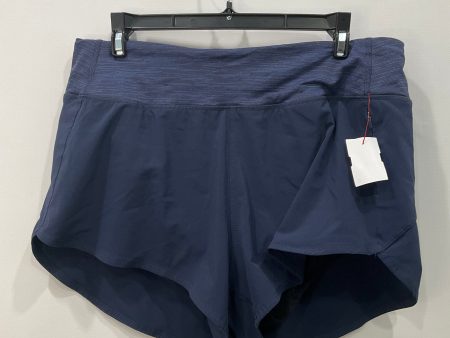 Athletic Shorts By Outerlayers In Blue, Size: Xl For Sale