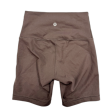 Athletic Shorts By Lululemon In Brown, Size: 4 Online now