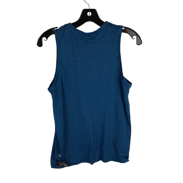 Athletic Tank Top By Lululemon In Blue, Size: Est. 4 Cheap