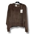 Athletic Sweatshirt Crewneck By Jessica Simpson In Brown, Size: S Supply