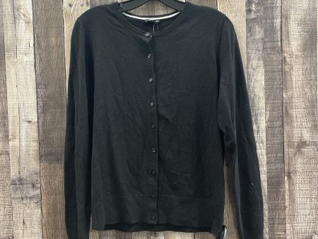 Cardigan By Ann Taylor In Black, Size: L Supply