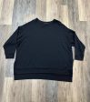 Athletic Sweatshirt Crewneck By Beyond Yoga In Black, Size: 1x Discount