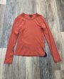 Top Long Sleeve By Banana Republic In Orange, Size: M Fashion