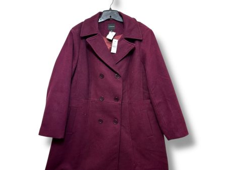 Coat Other By Lane Bryant In Maroon, Size: 22 Cheap