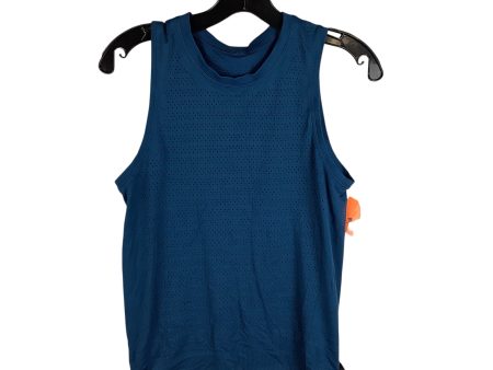 Athletic Tank Top By Lululemon In Blue, Size: Est. 4 Cheap