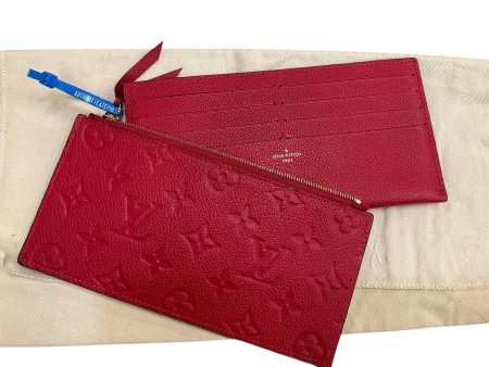 Wallet Luxury Designer By Louis Vuitton, Size: Medium Hot on Sale