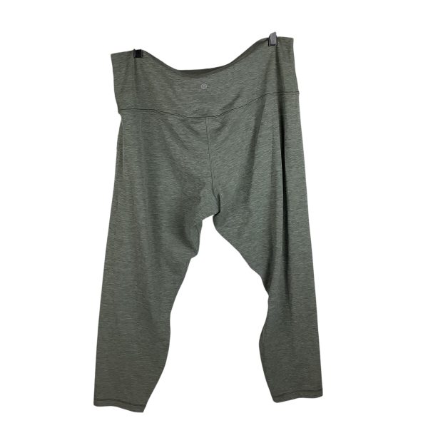 Athletic Leggings By Lululemon In Green, Size: 18 Fashion