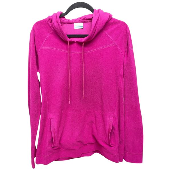 Athletic Sweatshirt Hoodie By Columbia In Pink, Size: L Hot on Sale