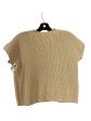 Vest Sweater By Clothes Mentor In Cream, Size: M For Discount