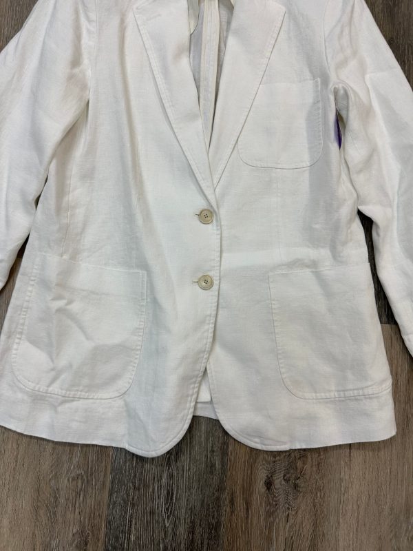 Blazer By Polo Ralph Lauren In White, Size: 12 Online now