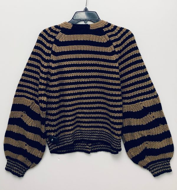 Sweater Cardigan By Lush In Striped Pattern, Size: S Fashion