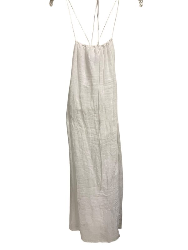 Dress Casual Maxi By Banana Republic In White, Size: Xs Online Sale