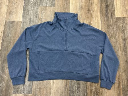 Athletic Sweatshirt Collar By Travis Mathew In Blue, Size: Xxl Online