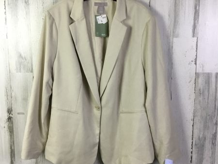 Blazer By H&m In Cream, Size: Xxl Sale