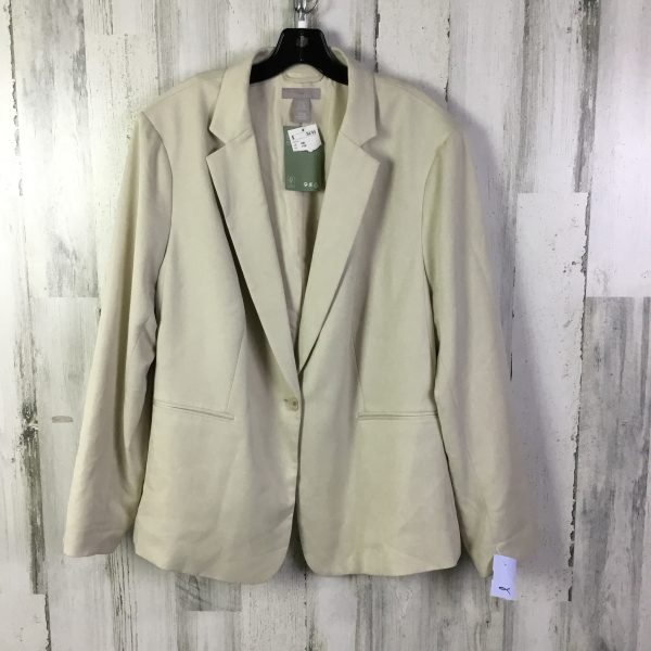 Blazer By H&m In Cream, Size: Xxl Sale