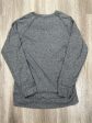 Athletic Top Long Sleeve Crewneck By CAMP DAVID In Grey, Size: L Supply