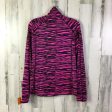 Athletic Top Long Sleeve Collar By Under Armour In Black & Pink, Size: L Discount