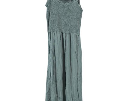 Dress Casual Maxi By Clothes Mentor In Green, Size: Xl Online now