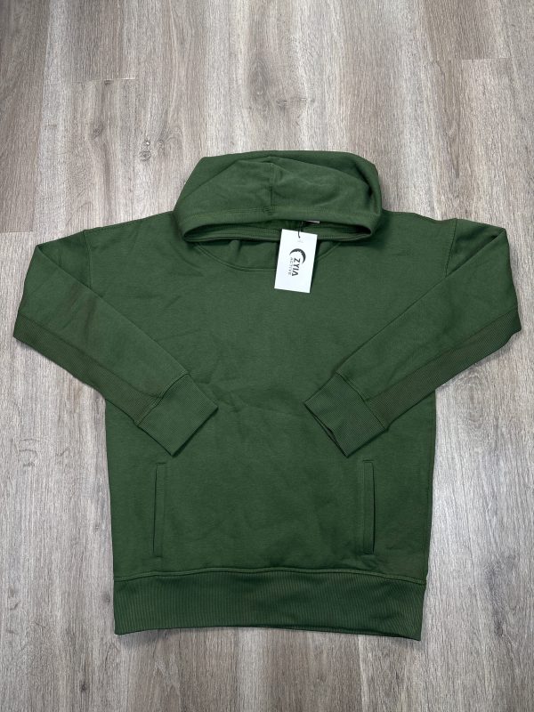 Athletic Sweatshirt Hoodie By Zyia In Green, Size: M Cheap