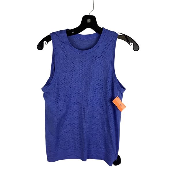 Athletic Tank Top By Lululemon In Blue, Size: Est. 4 Online now