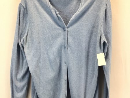 Cardigan By Cherokee In Blue, Size: Xl Cheap