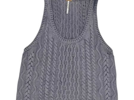 Vest Sweater By Free People In Purple, Size:S Sale