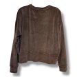 Athletic Sweatshirt Crewneck By Jessica Simpson In Brown, Size: S Supply