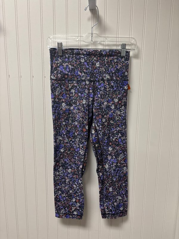 Athletic Leggings By Lululemon In Floral Print, Size: S Sale