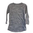 Athletic Top Ls Crewneck By NBA In Grey, Size:S Cheap