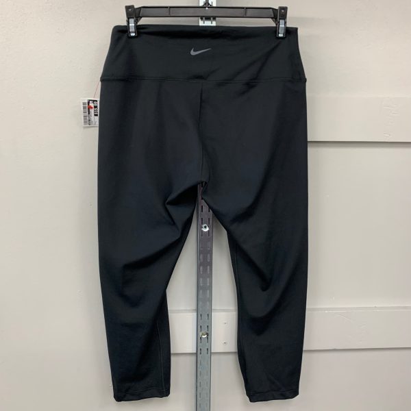 Athletic Leggings Capris By Nike Apparel In Black, Size: L For Sale