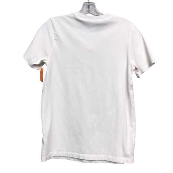 Athletic Top Ss By Adidas In White, Size:S Online now