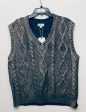 Vest Sweater By Clothes Mentor In Gold & Green, Size: L Online