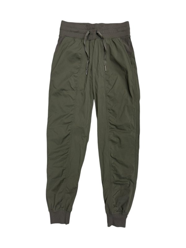 Athletic Pants By Lululemon In Green, Size: Xs For Cheap