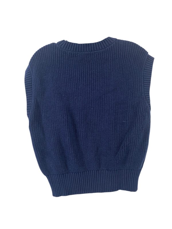 Vest Sweater By Loft In Navy, Size: S Online