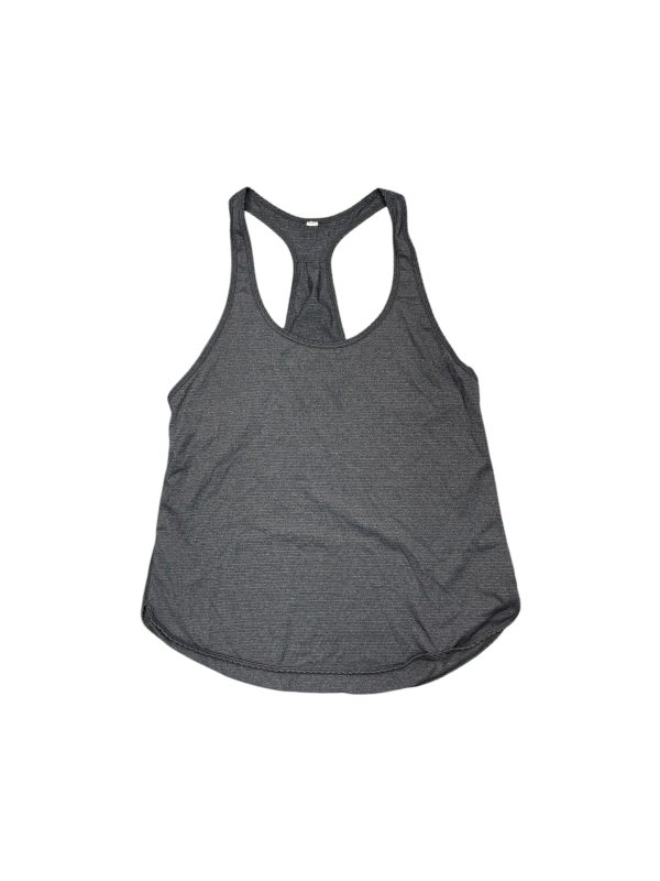 Athletic Tank Top By Lululemon In Grey, Size: M on Sale