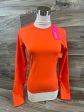 Athletic Top Long Sleeve Crewneck By Clothes Mentor In Orange, Size: S Discount