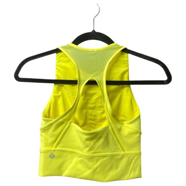 Athletic Shorts 2Pc By Lululemon In Yellow, Size:2 on Sale