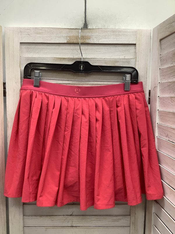 Athletic Skort By Lululemon In Pink, Size: 10 Online