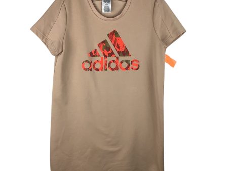 Athletic Dress By Adidas In Tan, Size: L on Sale