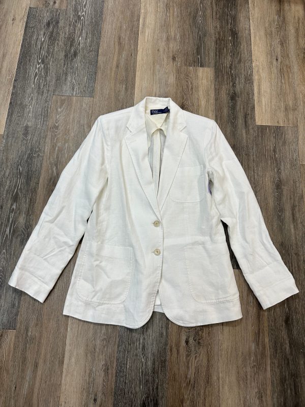 Blazer By Polo Ralph Lauren In White, Size: 12 Online now