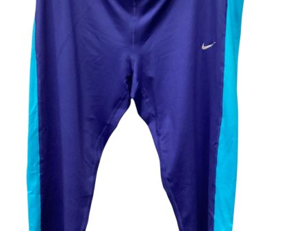 Athletic Leggings Capris By Nike Apparel In Multi-colored, Size: 2x Supply