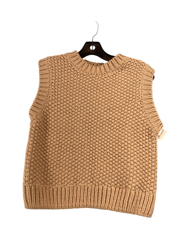 Vest Sweater By H&m In Tan, Size: S Online Sale