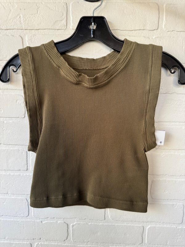 Athletic Tank Top By Free People In Green, Size: M Sale