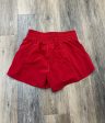 Athletic Shorts By Lululemon In Red, Size: 8 Online Sale