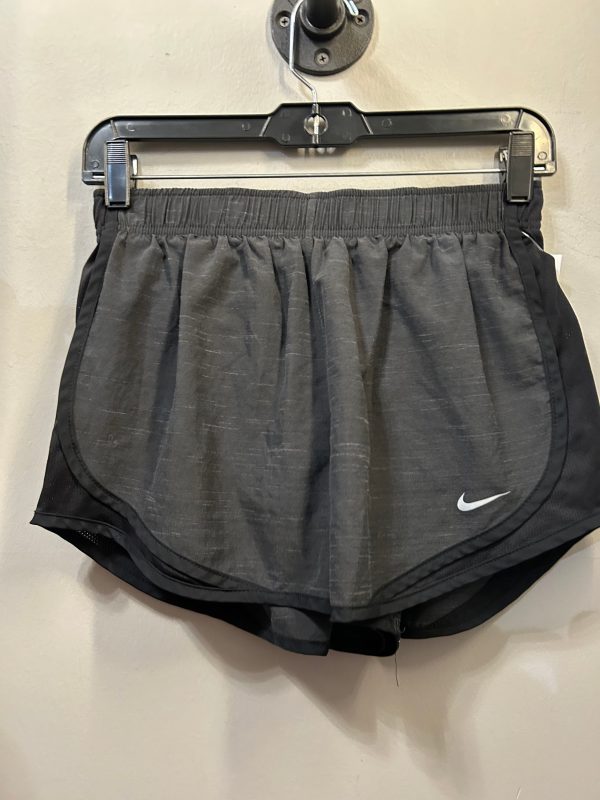 Athletic Shorts By Nike In Black & Grey, Size: 8 Cheap