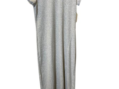 Dress Casual Maxi By Cmc In Grey, Size: L Online now