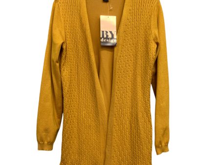 Sweater Cardigan By By Design In Gold, Size:M Discount