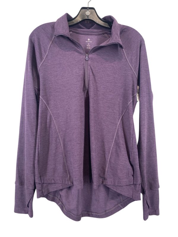 Athletic Jacket By Apana In Purple, Size: M For Sale